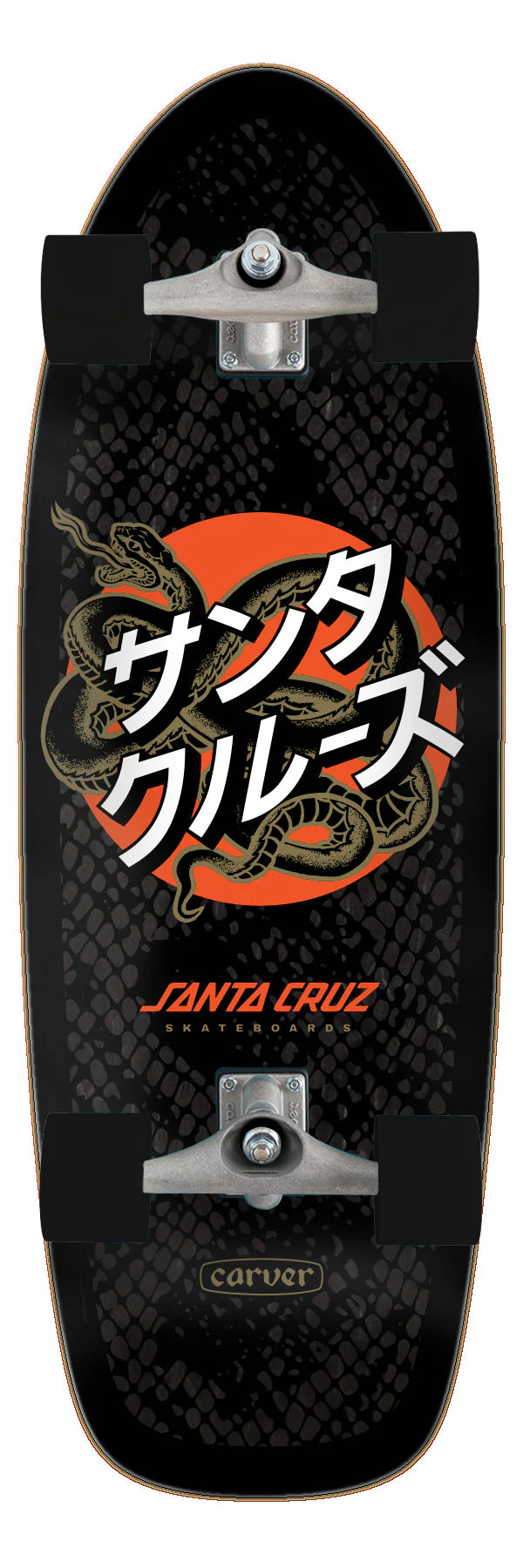 10.54in Japanese Snake Dot Pig Santa Cruz Carver Surf Skate – Town 10.54in Japanese Snake Dot Pig Santa Cruz Carver Surf Skate – Town