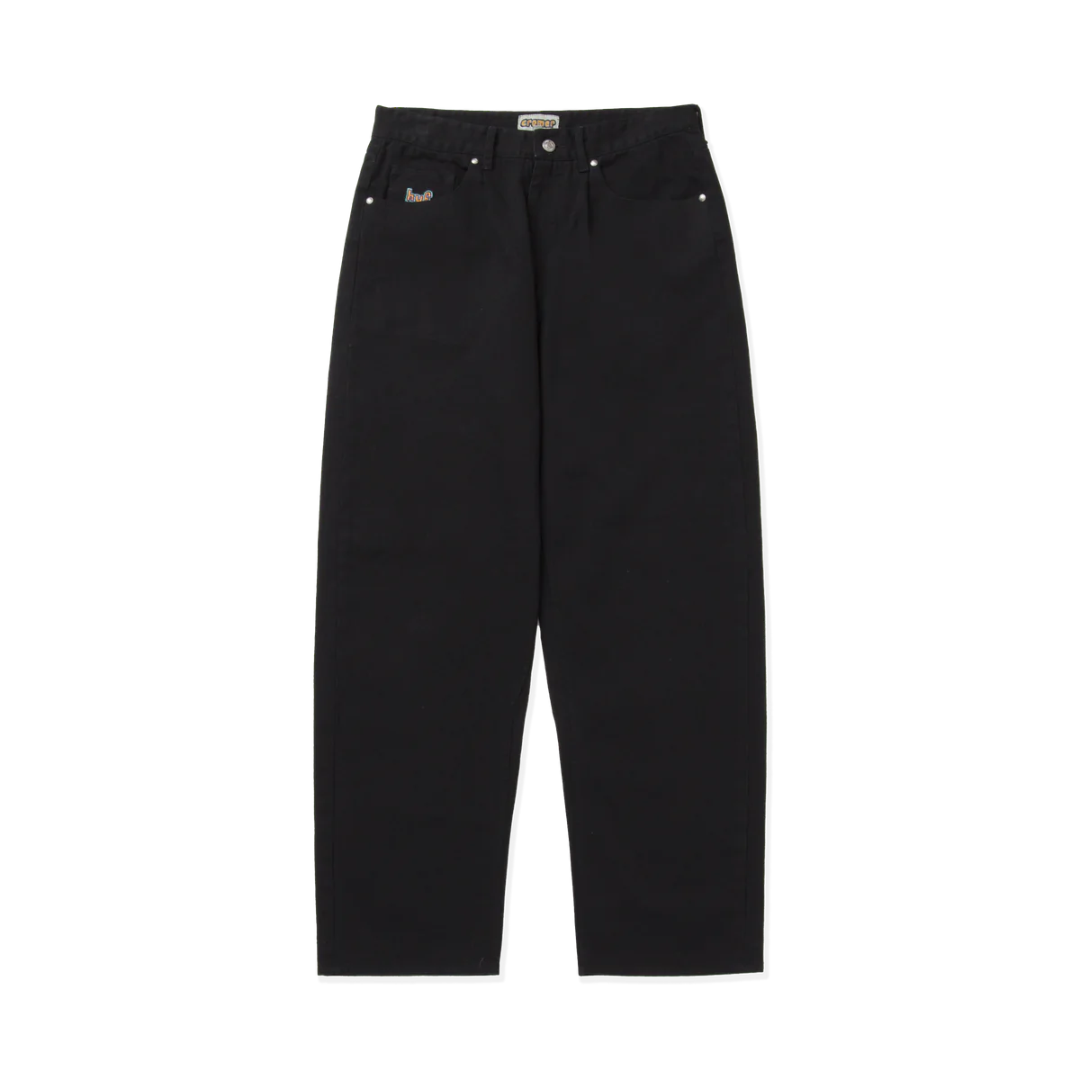 HUF CROMER PANT WASHED BLACK – Town and Country Skateboards