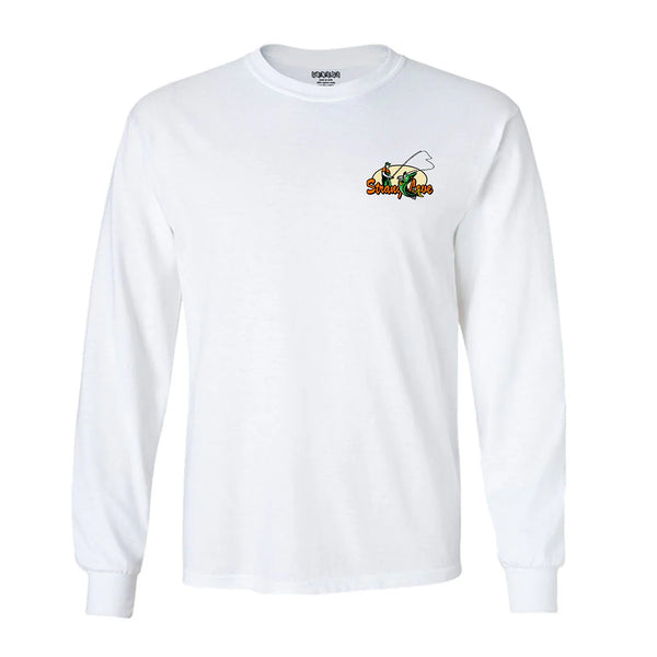 StrangeLove Skateboards Fisherman / White / Long Sleeve T-Shirt