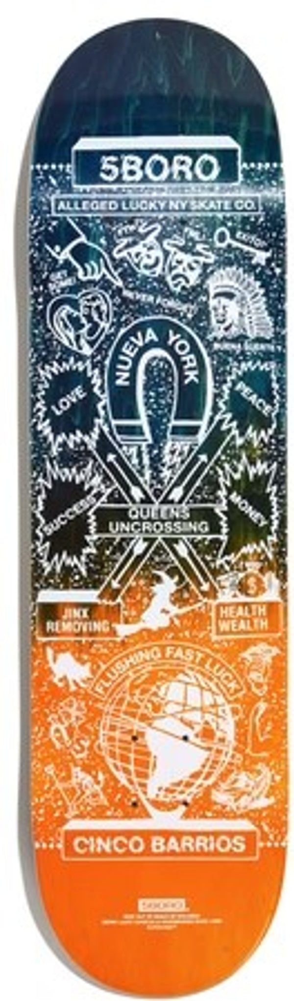 5 Boro Team Lucky Candle Queens Deck 8.37