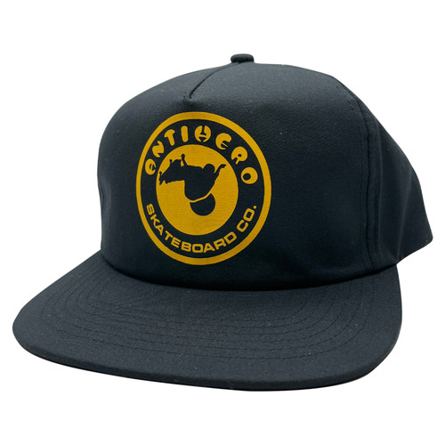 ANTI-HERO TEN O'CLOCK SNAPBACK HAT NAVY/YELLOW