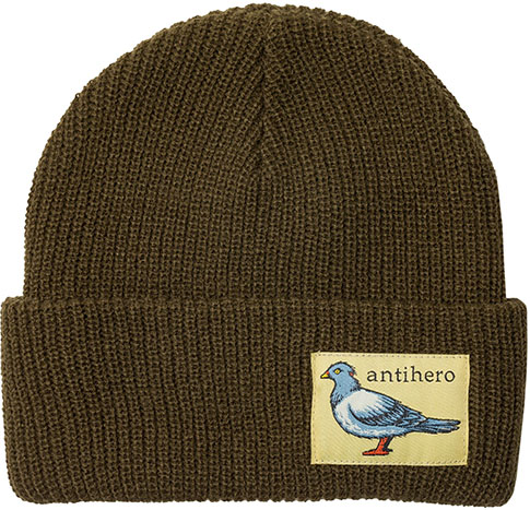 ANTI-HERO LIL PIGEON CUFF BEANIE MOSS