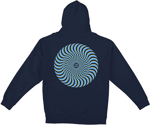 SPITFIRE CLASSIC SWIRL OVERLAY NAVY/BLUE/YELLOW HD/SWT XL