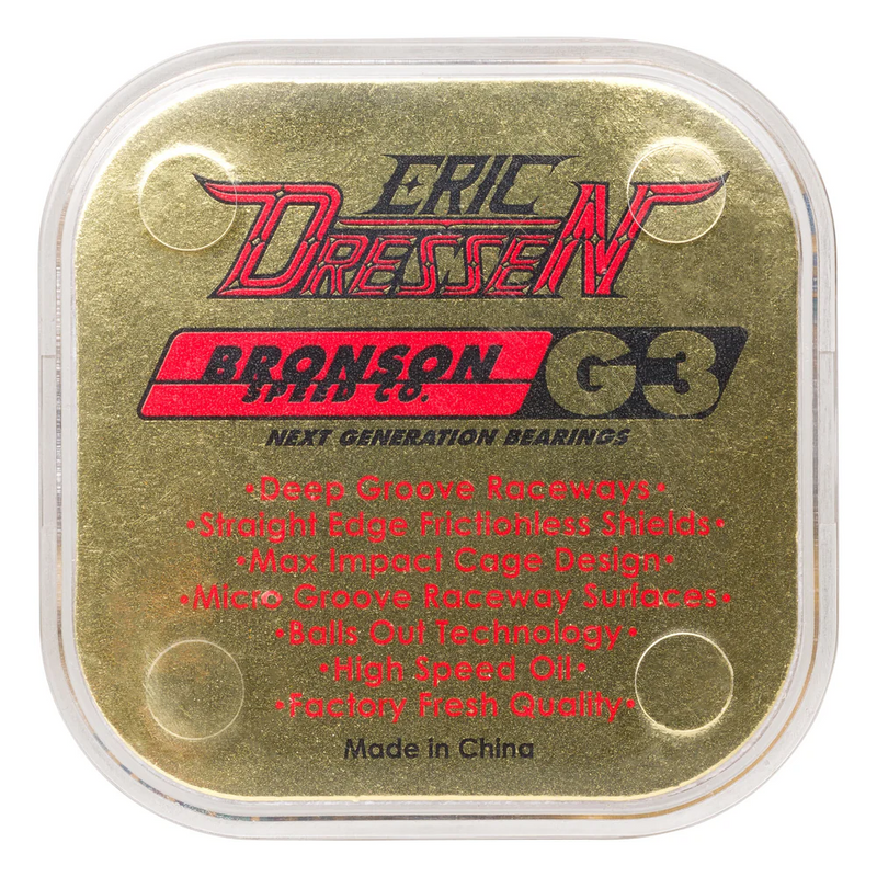 ERIC DRESSEN BRONSON G3 BEARINGS