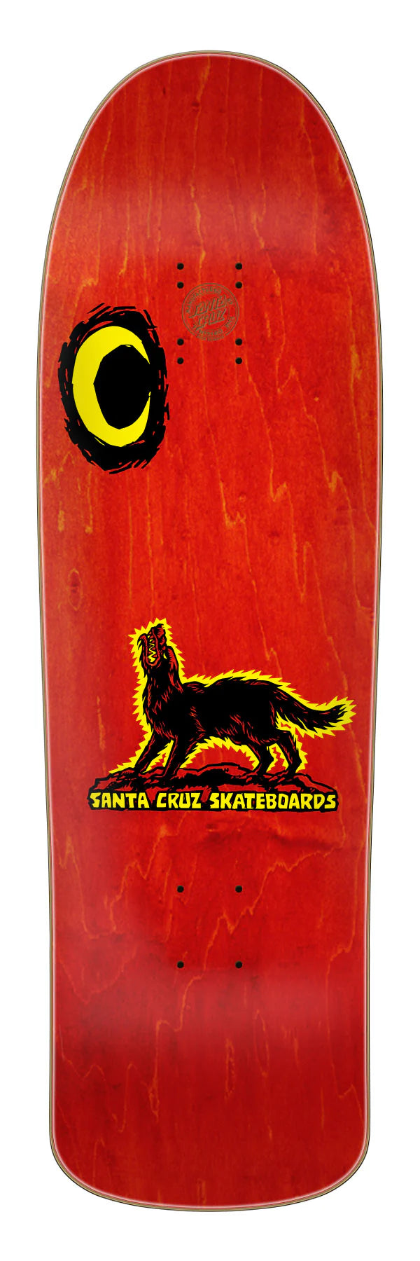 9.28in Kendall Wolf Reissue Santa Cruz Skateboard Deck