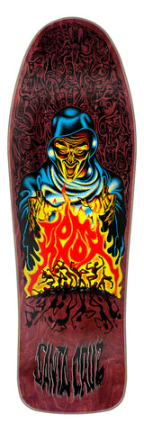 10.0in Knox Firepit Reissue Santa Cruz Skateboard Deck