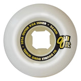 56mm Kieran Woolley Double Duro White 101a/95a OJ Skateboard Wheelssa