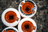 OJ DOUBLE DURO WHITE/ORANGE MINI COMBO 54MM 99A/95A