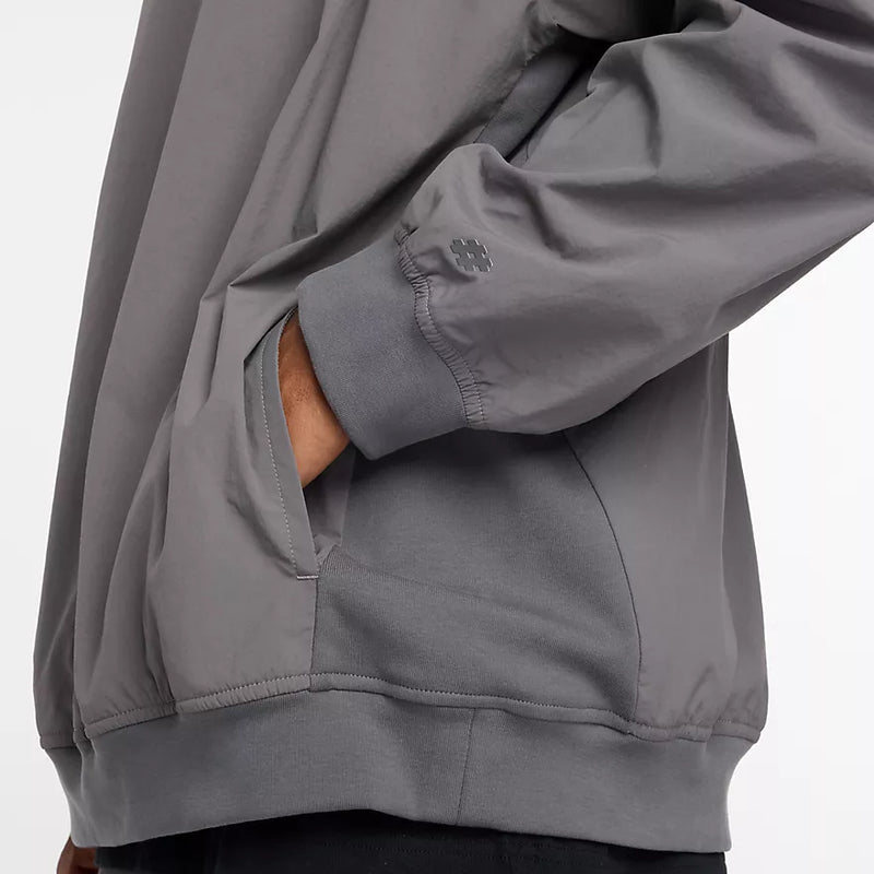 New Balance Numeric Woven Crew- Castlerock