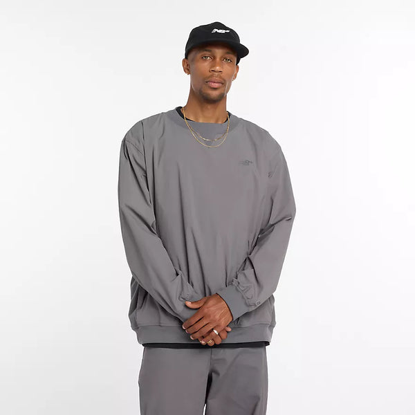 New Balance Numeric Woven Crew- Castlerock