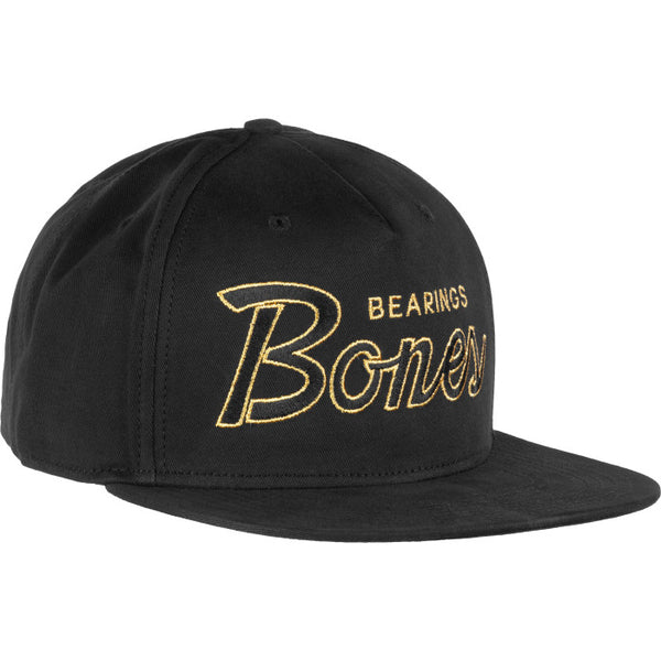 Bones Bearings Script Cap Black