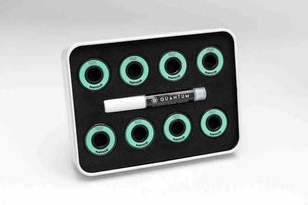 Quantum snot particles series bearings