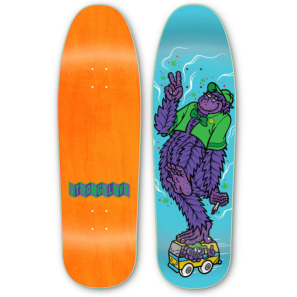 STRANGELOVE GRAPE APE AQUA BLUE DECK 9.75