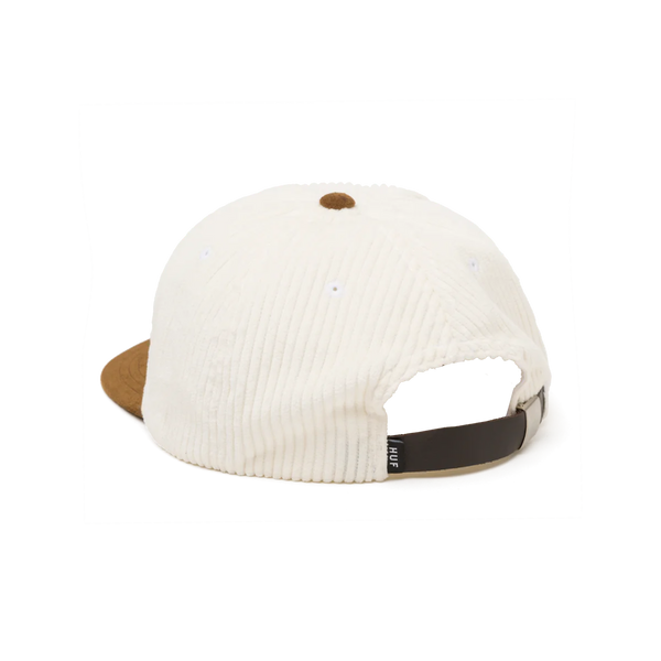 HUF HAT TRICK SNAPBACK HAT BONE