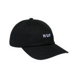 HUF OG CV 6 PANEL HAT (BLACK)