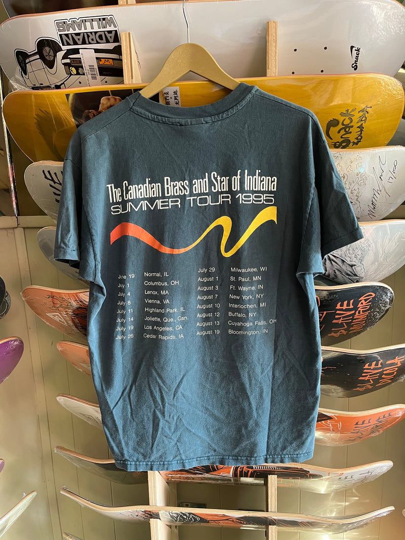 1995 Canadian Brass and Star of Indiana Tour Tee