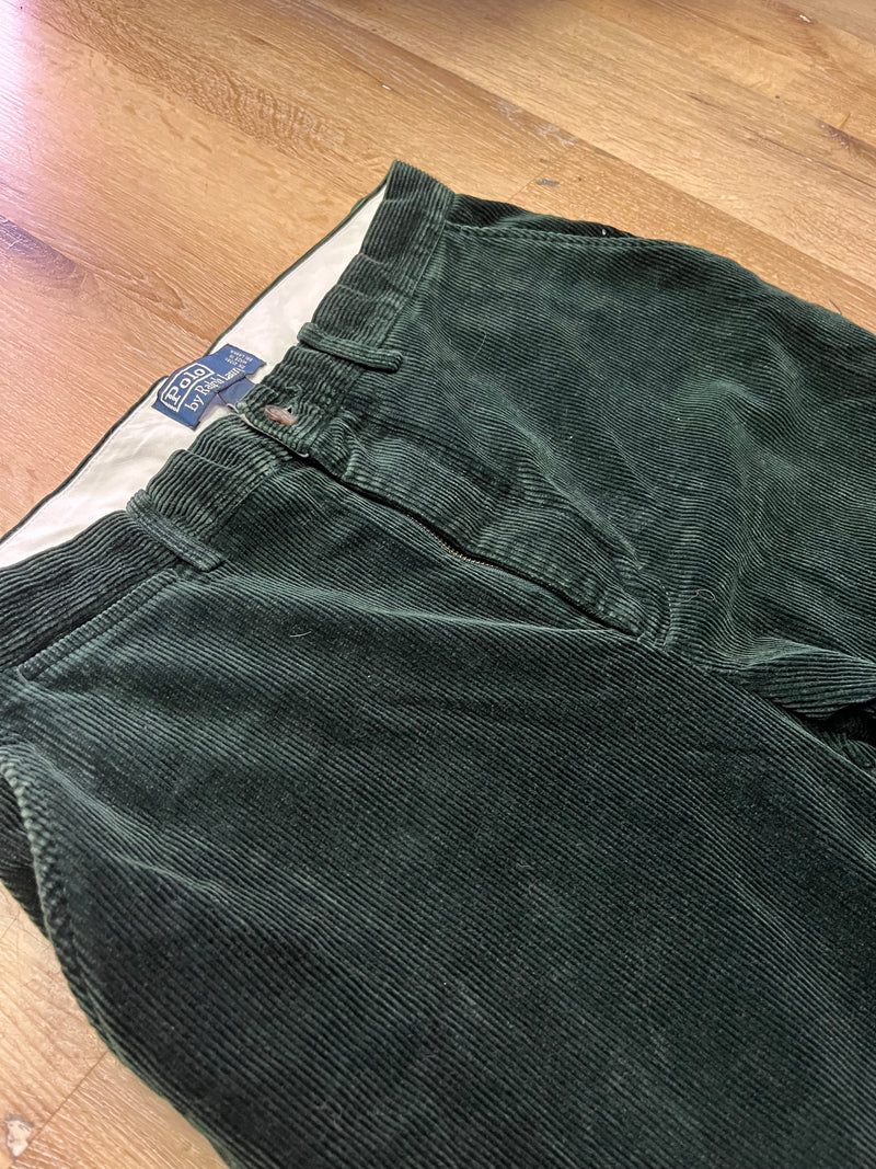 Green Polo Ralph Lauren Corduroy Pants