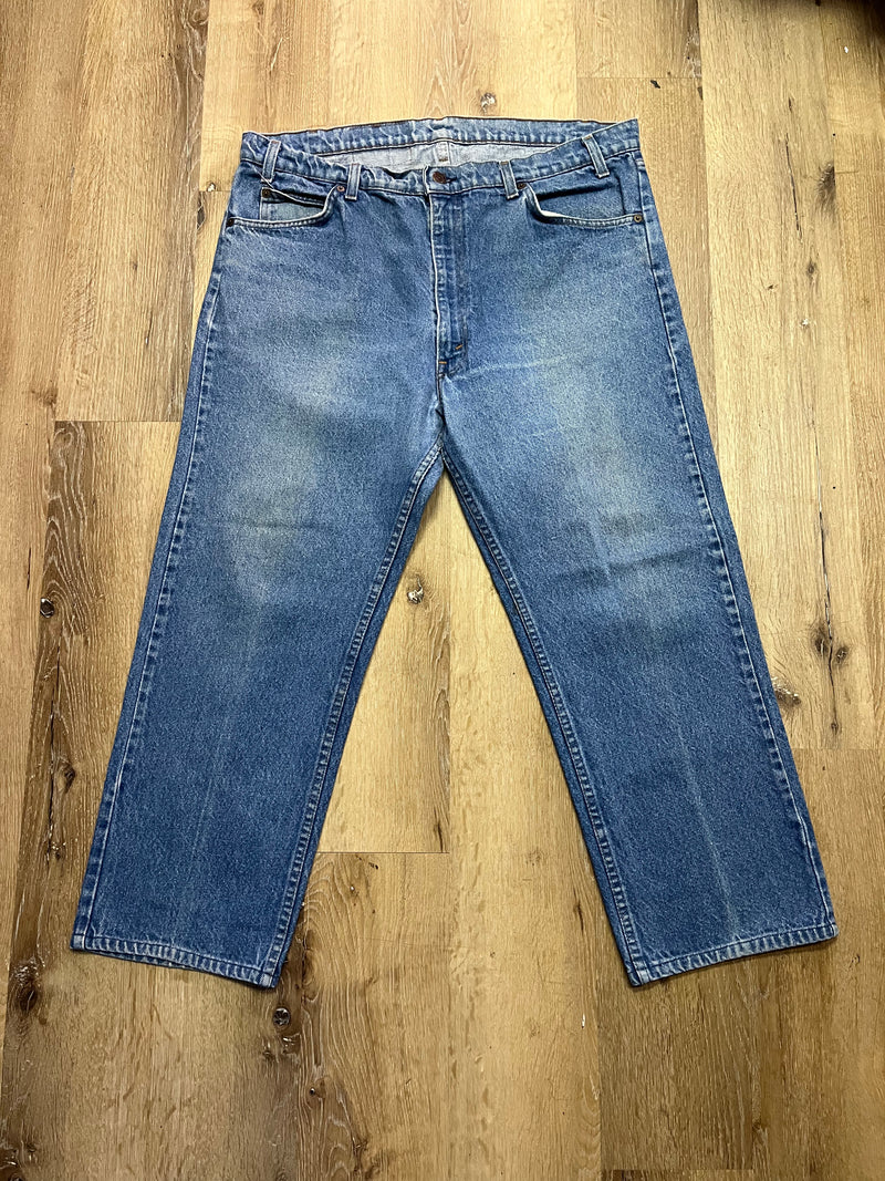 Light Wash Levis Orange Tab