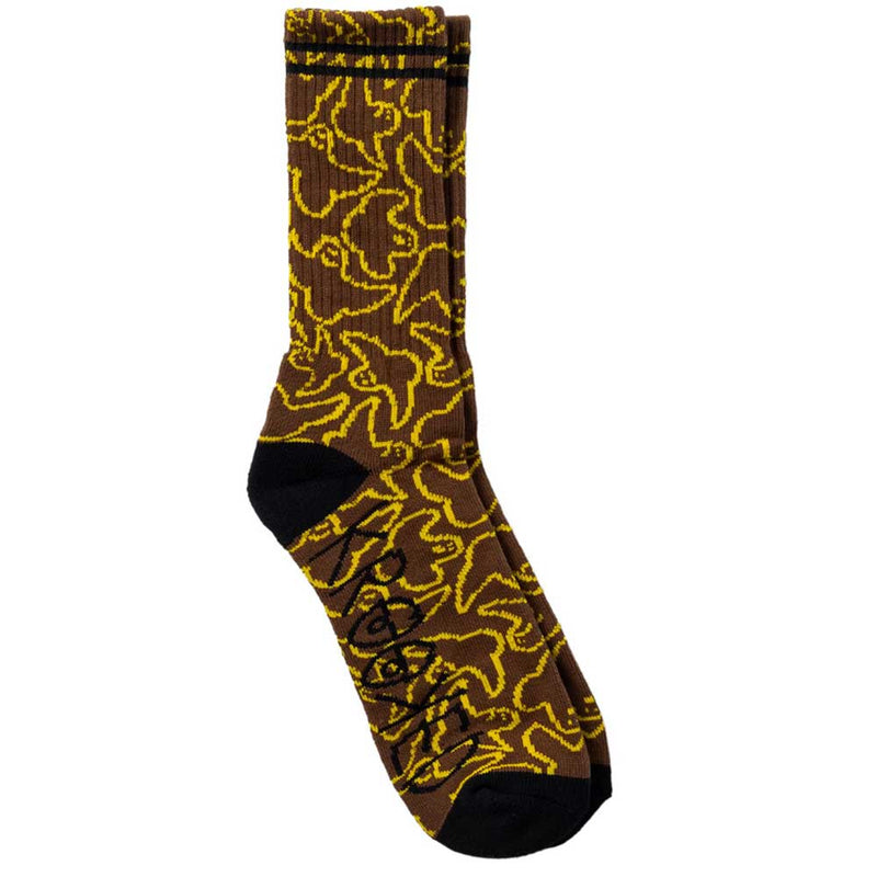 Krooked Multi Birds Socks