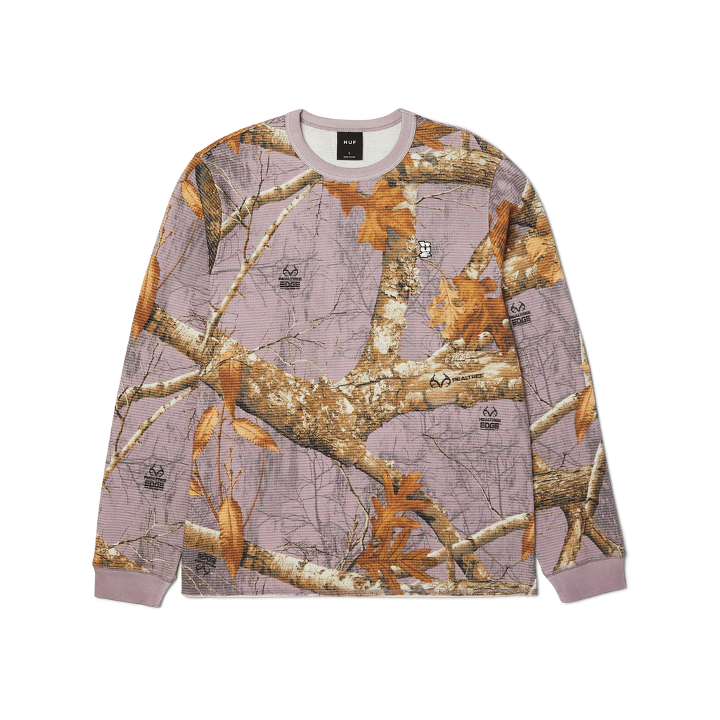 HUF x Realtree Megablast Thermal Top - Lilac – Town and Country