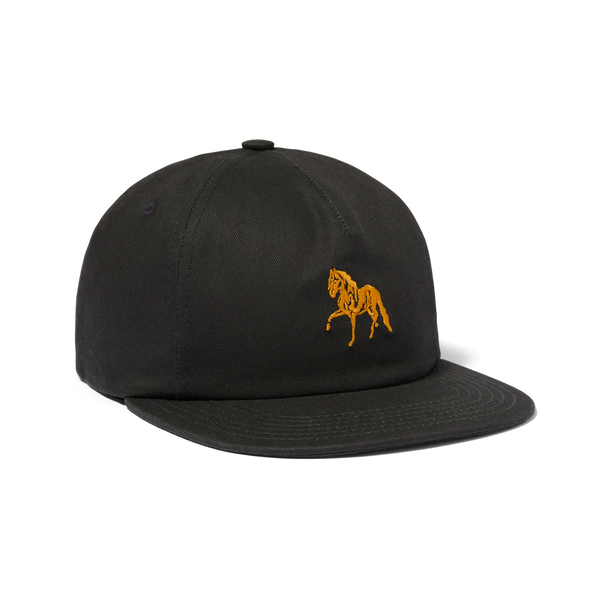 HUF SMALL HORSE SNAPBACK (BLACK)