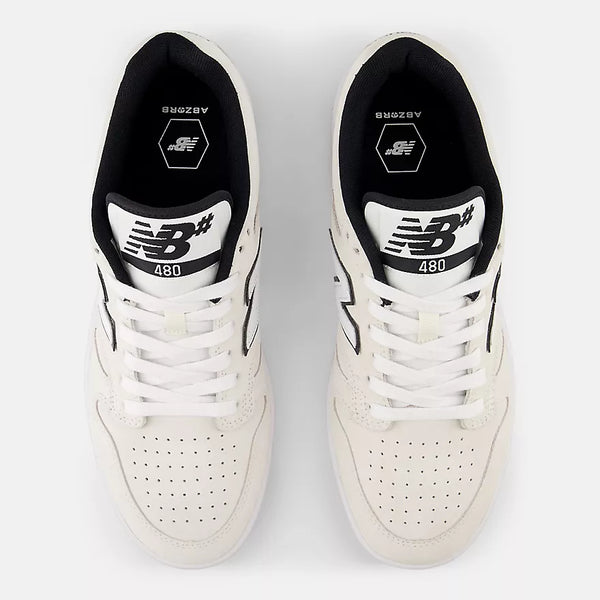 NB Numeric 480 Low- White with Black