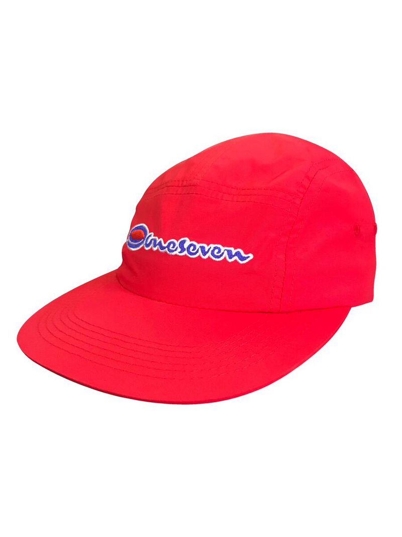 CALL ME 917 RED CAMP HAT