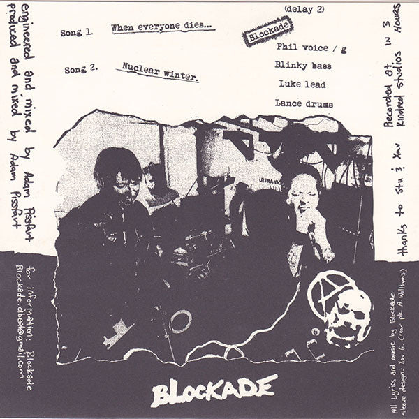 Blockade (6) : 2 Trax Flexi (Flexi, 7", S/Sided, Single)