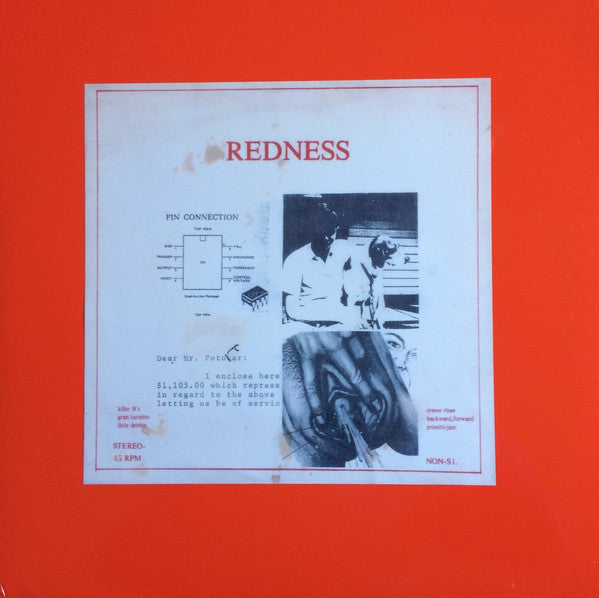 Redness :  Killer Bees (12", EP, RE)