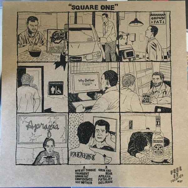 Fried Egg : Square One (LP, Ltd, RP)