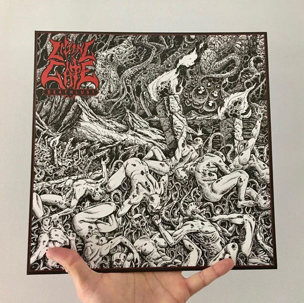 Living Gate : Death Lust (12", S/Sided, EP, Etch)