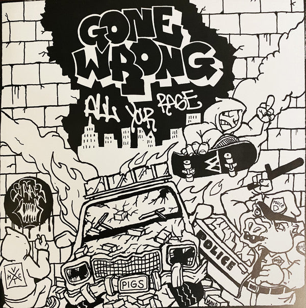 Gone Wrong (2) : All Your Rage (7", EP, Gre)