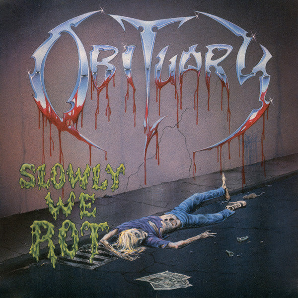 Obituary : Slowly We Rot (LP, Album)