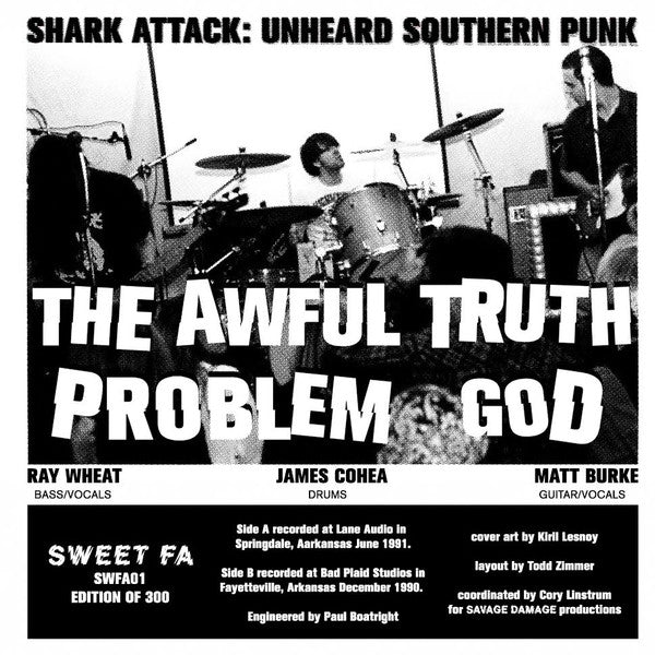 Shark Attack (10) : Unheard Southern Punk (7", EP)