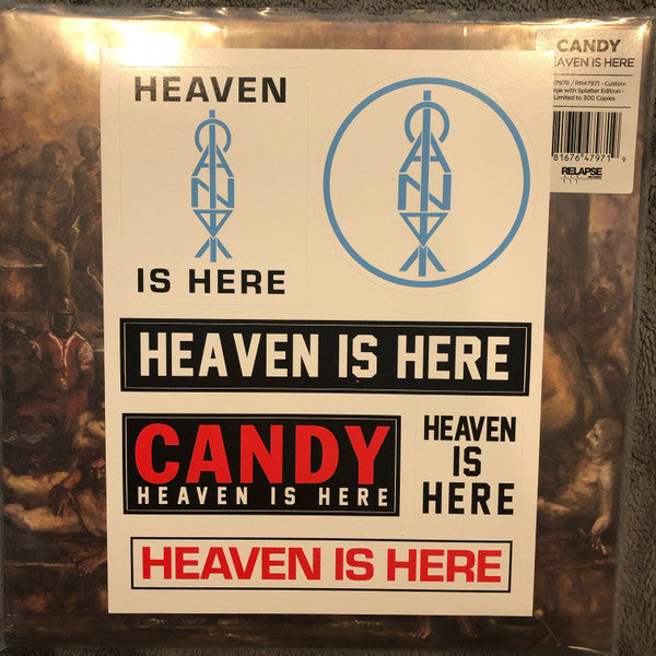 Candy (78) : Heaven Is Here (LP, Album, Ltd, Gre)