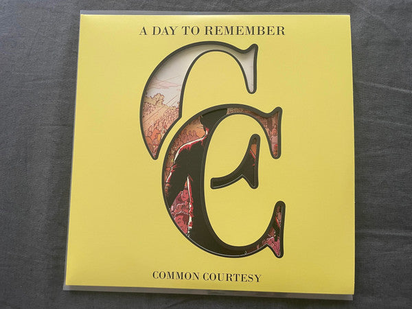 A Day To Remember : Common Courtesy (2xLP, Album, Ltd, RE, Lem)