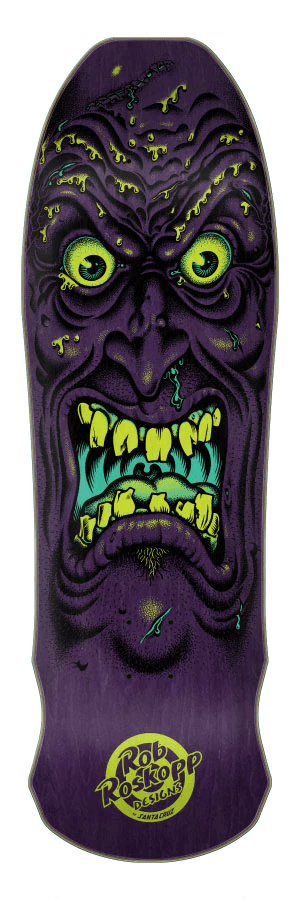 SANTA CRUZ ROB ROSKOPP FACE REISSUE DECK 9.5