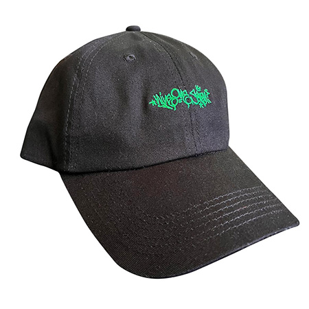 CALL ME 917 GREEN FLOW SNAPBACK HAT BLACK