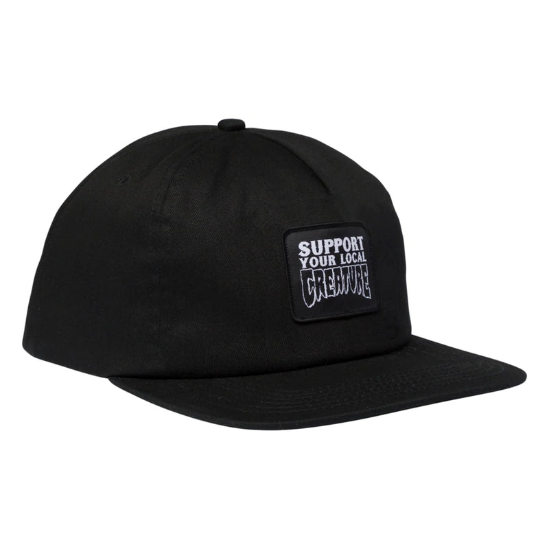 Support Patch Snapback Mid Profile Mens Creature Hat