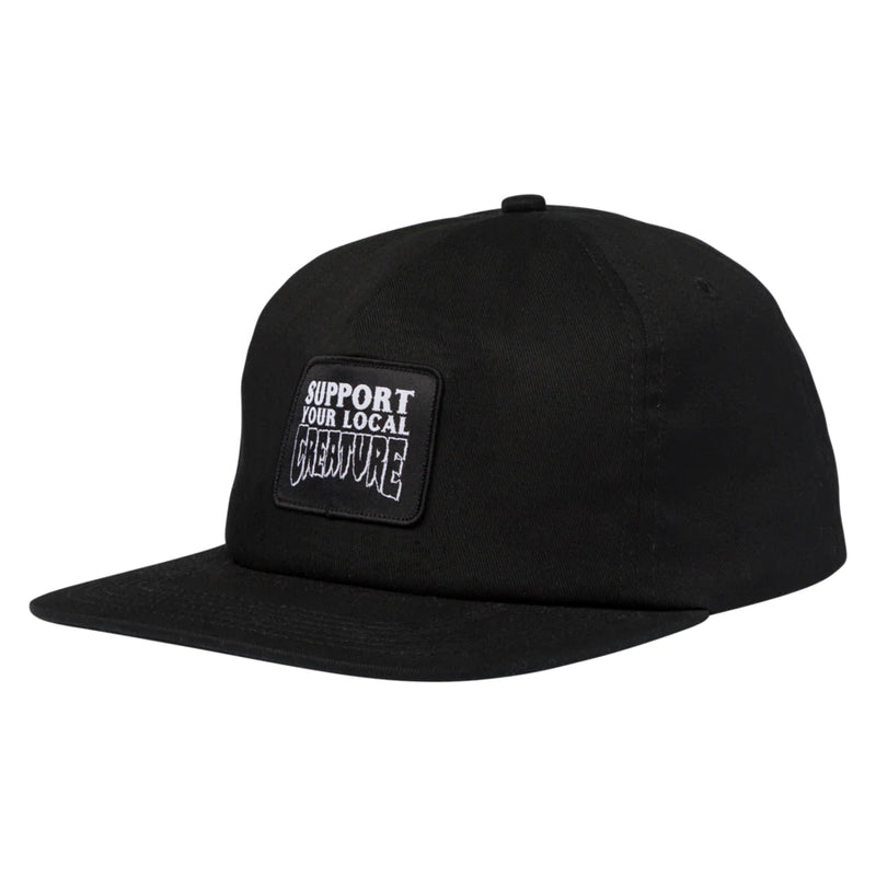 Support Patch Snapback Mid Profile Mens Creature Hat
