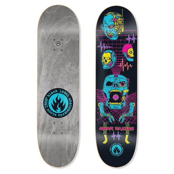 BLACK LABEL OMAR HASSAN BLACK FUNERAL DECK 8.38