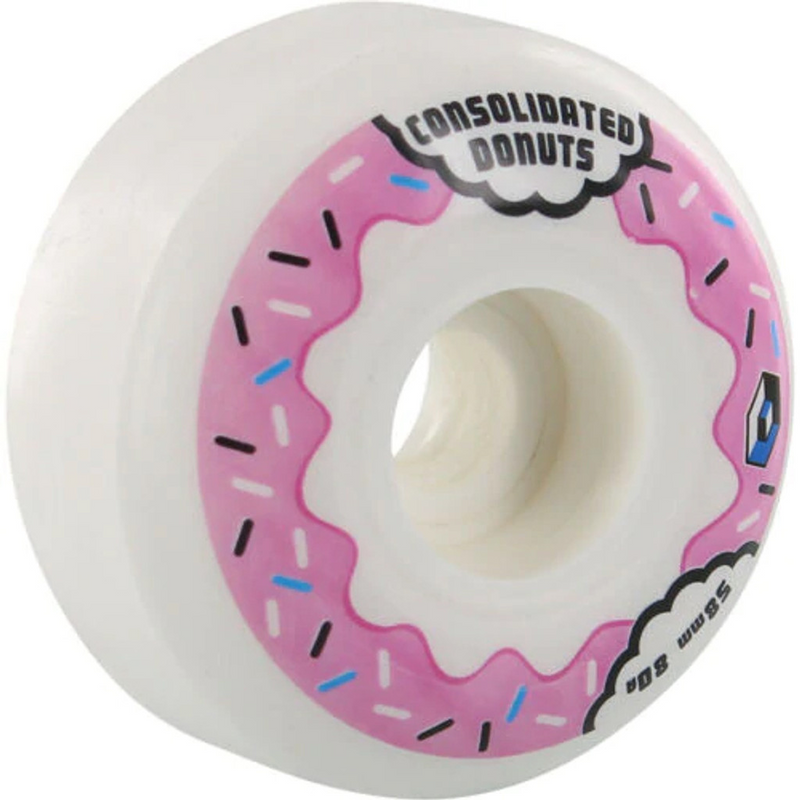 CONSOLIDATED DONUT TEAM WHEEL 58MM 80A