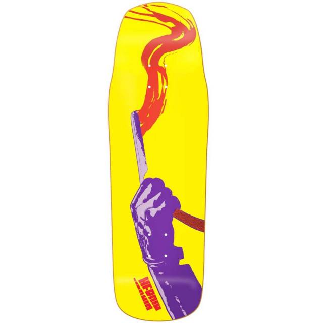 HEROIN DEAD DAVE SHAPED DECK 9.75