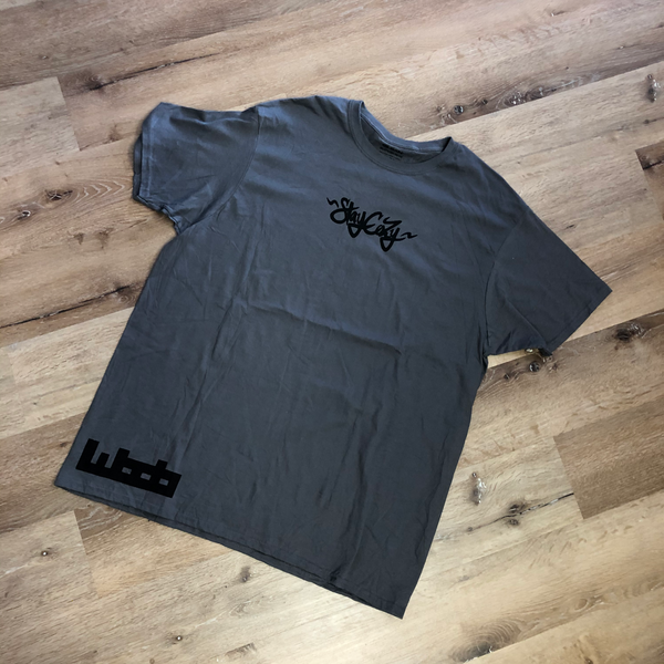 WOOB STAY COZY TEE GRAY