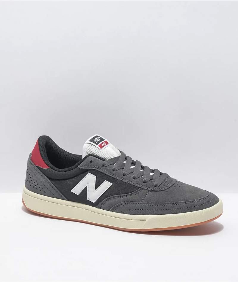 NEW BALANCE NUMERIC 440 LOW GREY AND BLACK