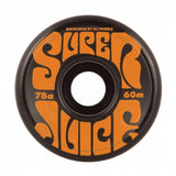 OJ SUPER JUICE 60 MM 78A BLACK/ORANGE
