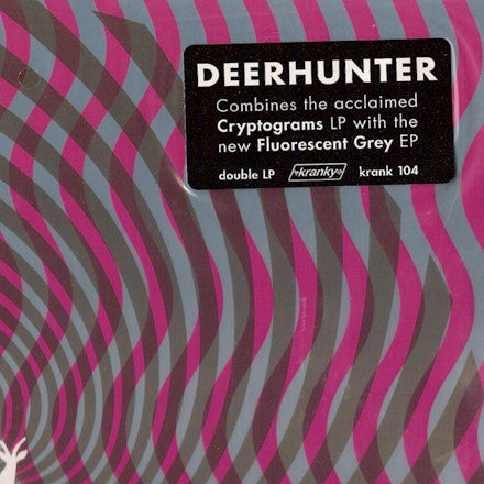 DEERHUNTER CRYPTOGRAMS/FLUORESCENT GREY LP