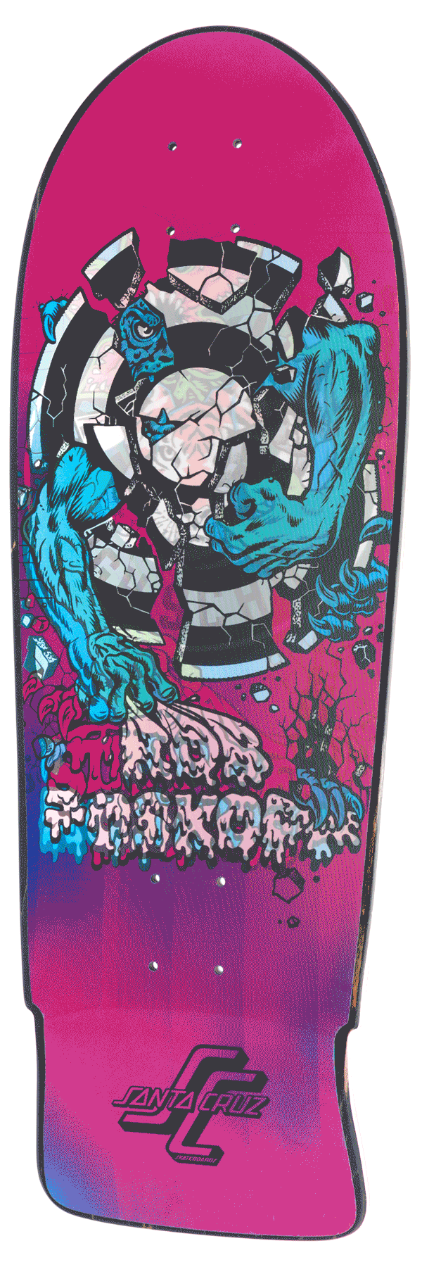 STRANGER THINGS X SANTA CRUZ ROSKOPP DEMOGORGON DECK 10.25