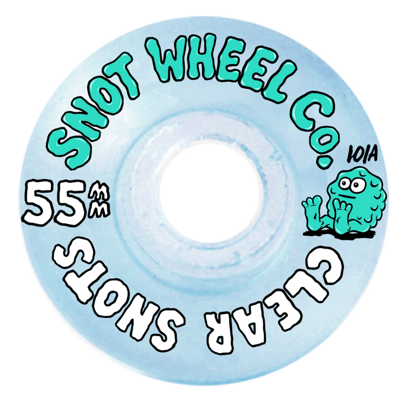 SNOT WHEELS CLEAR SNOTS 55MM