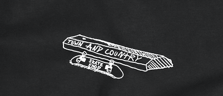 Town and Country Shop Hoodie Black
